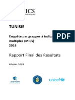 Tunisia 2018 MICS SFR French