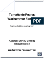 Tamaño de Peanas Warhammer Fantasy PDF