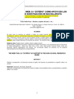 Formato de Un Papel, Español, Ecuador