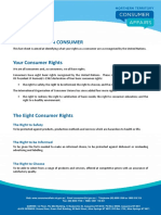 Your Rights As A Consumer