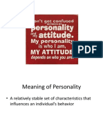 Personality