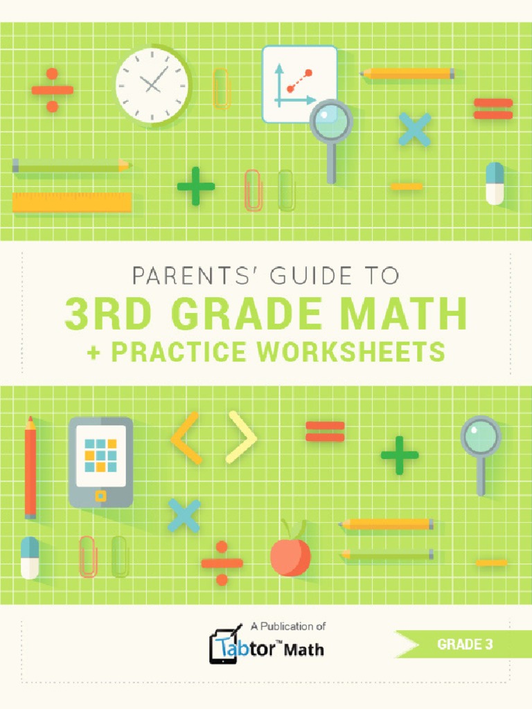 Parents Guide To 3rd Grade Math | PDF | Common Core State Standards ...