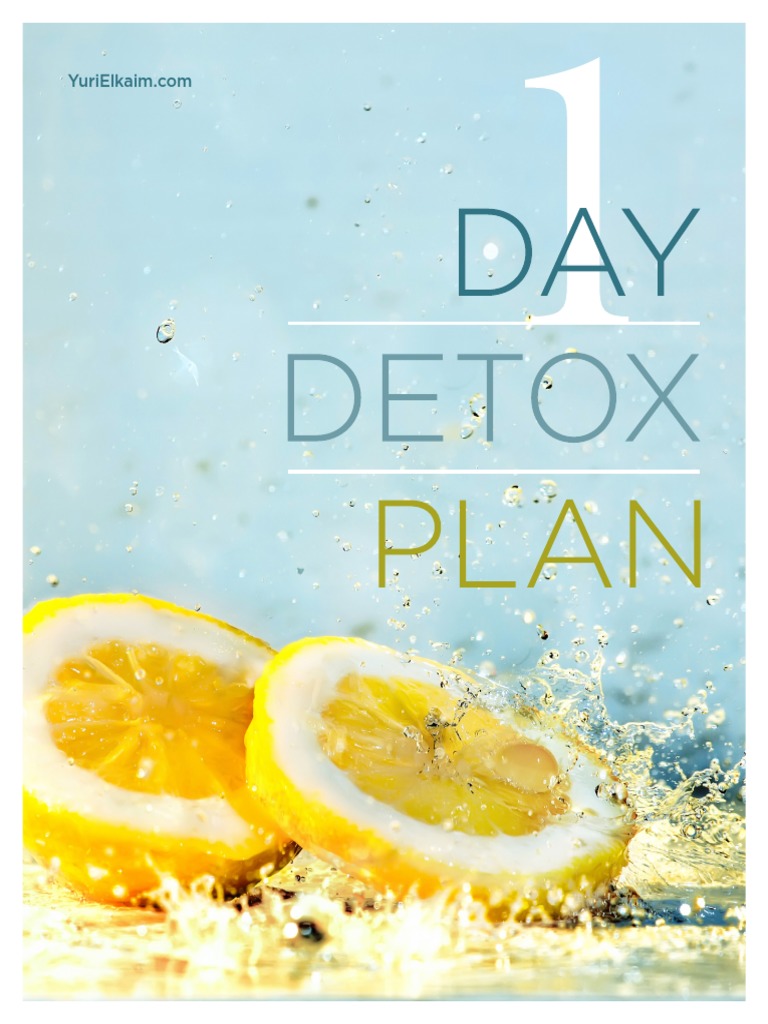 1 Day Detox PDF | PDF | Detoxification (Alternative Medicine) | Sulfur