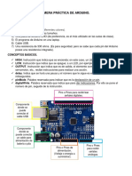 Práctica de Arduino. (8 LEDS)