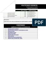 Politecnico Grancolombiano: Diseño Del Sistema de Información