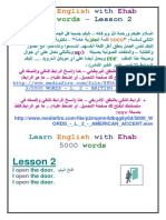5000 Words - Lesson 2 - PDF