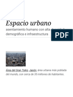 Espacio Urbano 