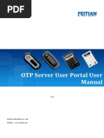 OTP Server User Portal User Manual V4.5