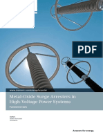 Metal-Oxide Surge Arresters