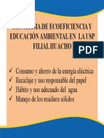 Programa de Ecoeficiencia Afiche