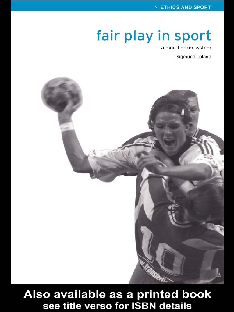 Fair Play in Sport PDF PDF Competition Morality