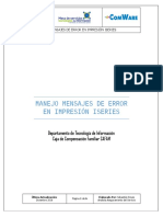 Manejo Mensajes de Error en Impresión Desde Iseries PDF
