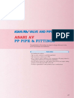 Asahi AV PP Pipe Specifications