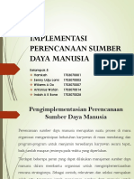 Implementasi Perencanaan SDM