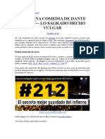 La Divina Comedia de Dante Gebel - Lo Sagrado Hecho Vulgar - Esclavos de Cristo - Rodrigo Avila