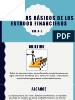 NIF A-5 Elementos Básicos de Los Estados Financieros