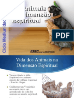 A Vida Dos Animais No Mundo Espiritual