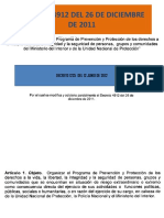 Decreto 4912 de 2011 y 1225 de 2012