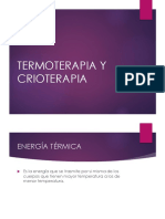 Termoterapia y Crioterapia