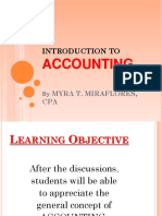 Introduction To Accounting