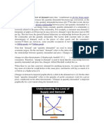 Law of Demand: Microeconomics All Else Being Equal Good Inverse Relationship