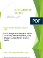 Audit Client Representation Letter Tugas 12