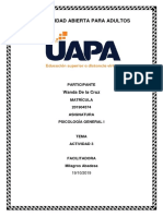 Tarea 2 Psicologia General Wanda