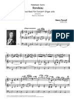 Rondeau: Transcribed For Concert Organ Solo