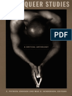 Black Queer Studies A Critical Anthology Eds e Patrick Johnson Mae G Henderson PDF