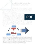 La Difícil Vinculación Universidad-Empresa en México PDF