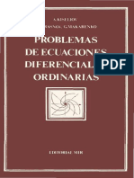 Problemas de Ecuaciones Diferenciales Ordinarias