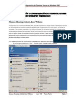 Laboratorio 05 Instalacion y Configuracion de Terminal Server en Windows Server 2003 PDF