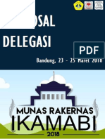 Proposal Delegasi Munas Rakernas Ikamabi 2018 PDF