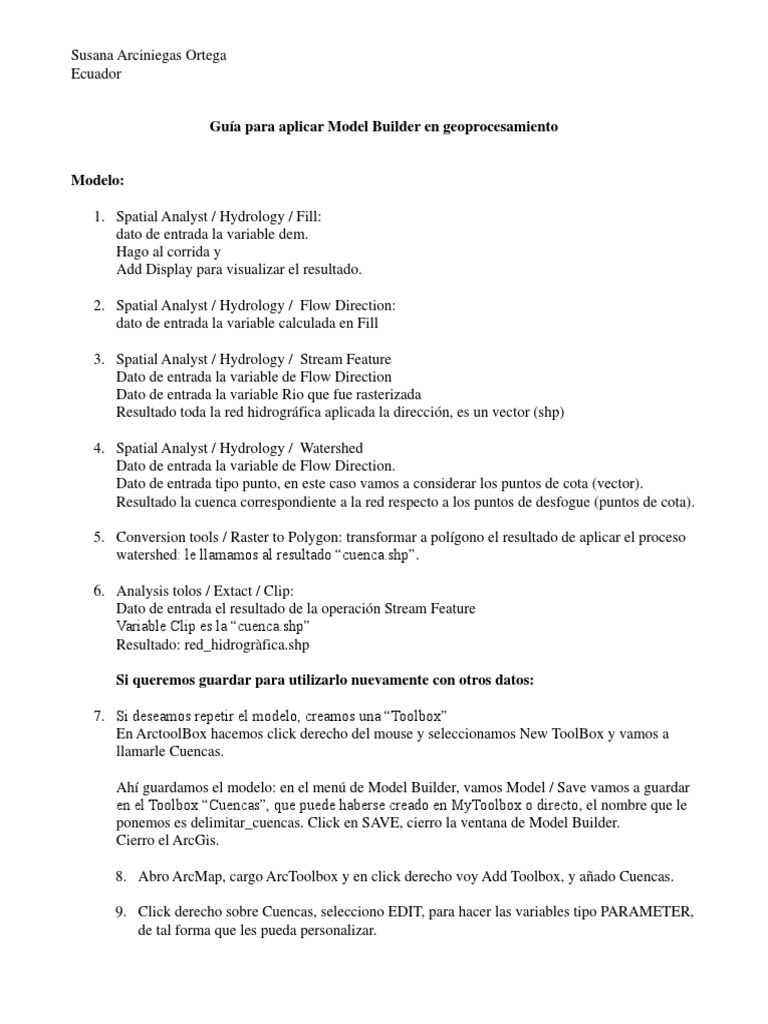 Guia Model Builder | PDF | Áreas de informática | Informática