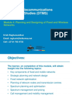 DTMS Module 4 Planning Fixed Wireless Networks