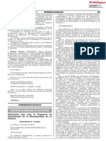 MLV Ordenanza Voluntariado - El Peruano PDF