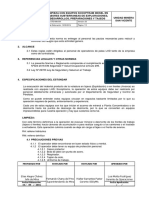 Std- Min-001 Limpieza Con Equipos Scooptram Diesel en Labores Subterraneas