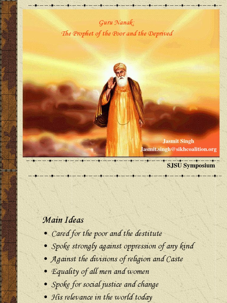 Guru Nanak: Advocate for Equality | PDF | Guru Nanak | Indian Religions