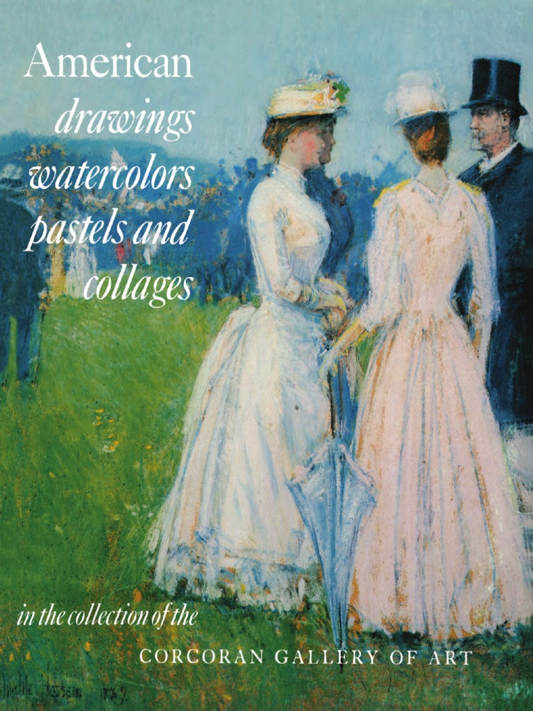 American Drawings Watercolors Pastels And Collages Curator