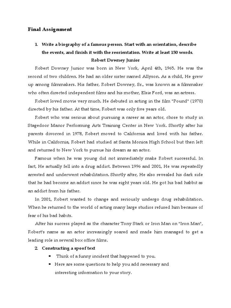 Final Assignment | PDF