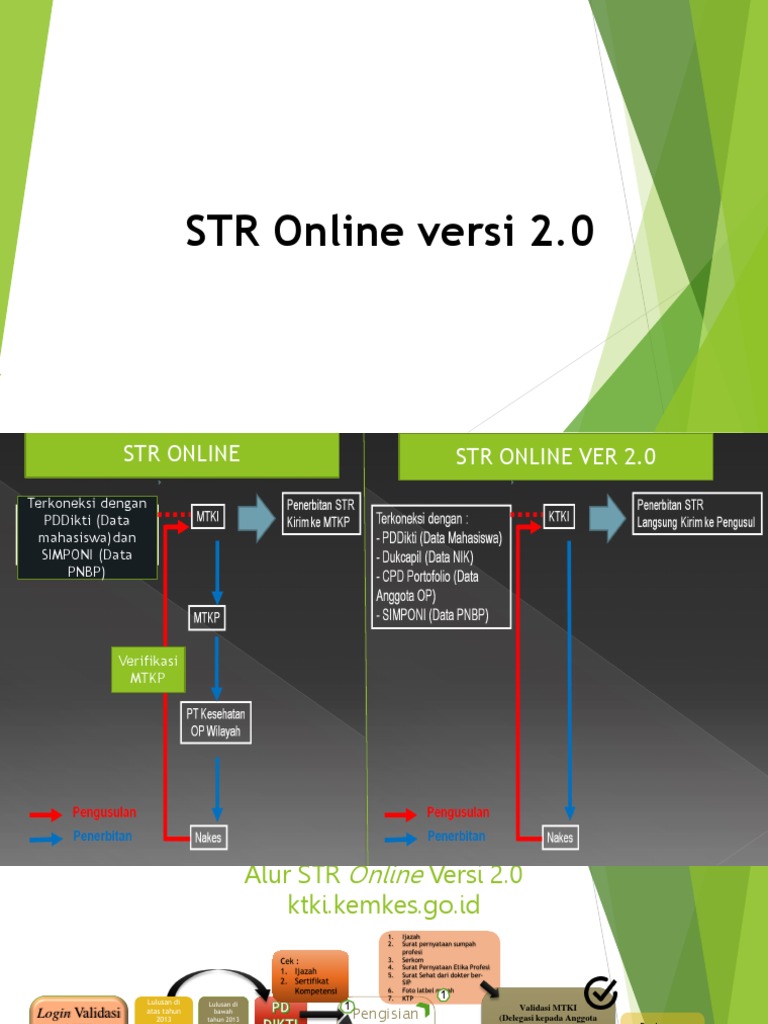 Panduan STR Online Versi 2.0 | PDF