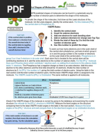 I1 Using Vsepr to Predict Shapes of Molecules Theory Sheet