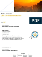 Unit 1: Course Introduction