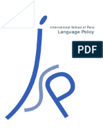 Language Policy: International School of Paris