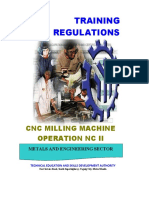 CNC Milling Machine Operation NC II