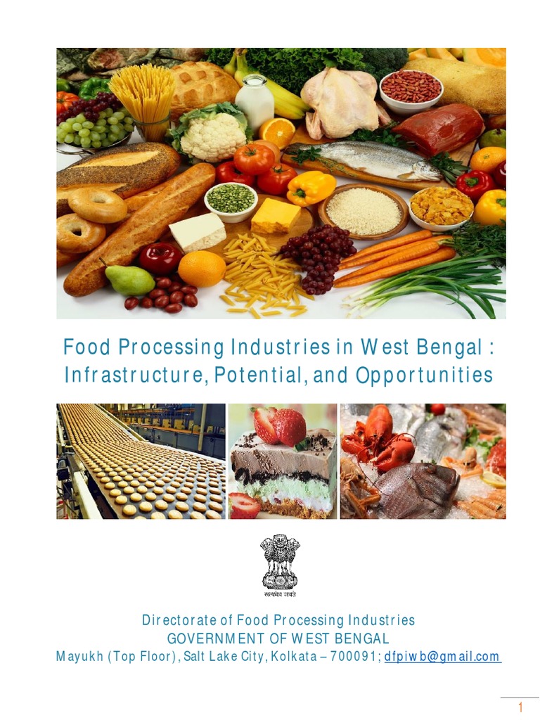 Food Processing Industries in West Bengal Infrastructure, Potential