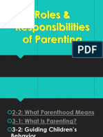 Roles & Responsibilities of Parenting
