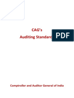 CAG's Auditing Standards: Comptroller and Auditor General of India