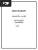 Emedded Systems: Project Lab Report