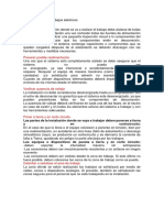 5 Reglas de Oro en Trabajos Eléctricos